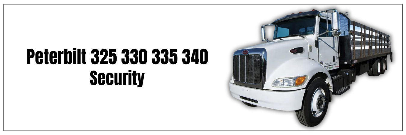 Peterbilt 325 330 335 340 Security