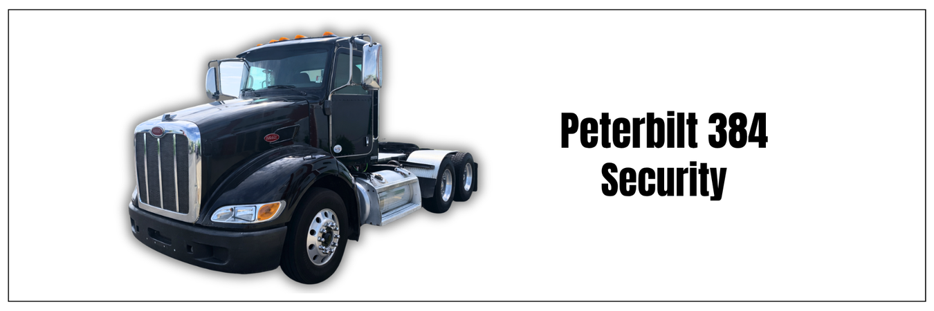 Peterbilt 384 Security