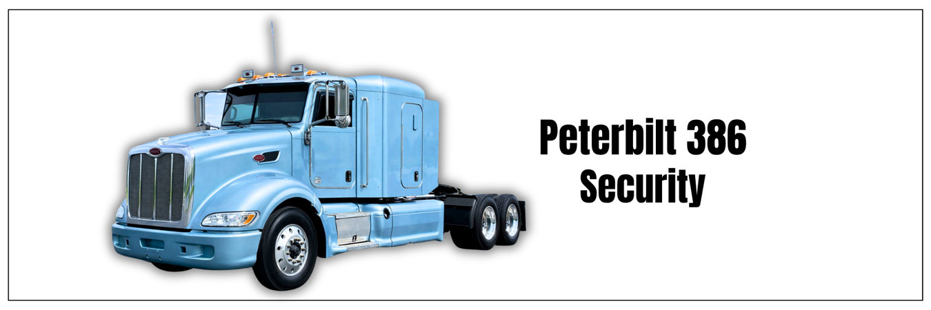 Peterbilt 386 Security