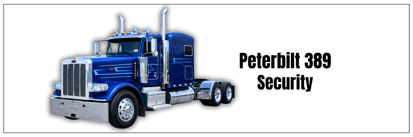 Peterbilt 389 Security