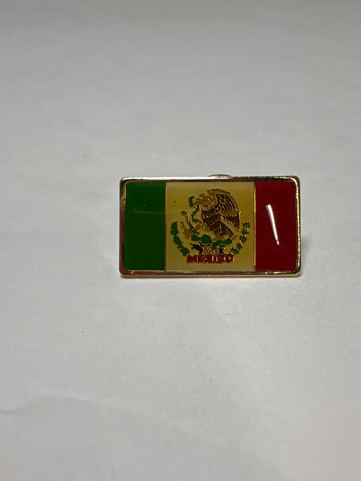 Mexican Flag Hat Pin