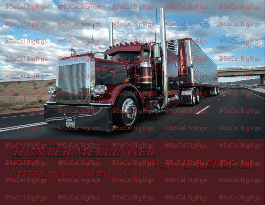 SoCalBigRigs 2026 Wall Calendar by Silas Parrish 12 Month Heavy Haul and Show Truck Edition