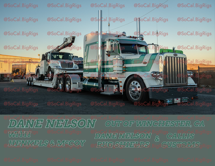 SoCalBigRigs 2026 Wall Calendar by Silas Parrish 12 Month Heavy Haul and Show Truck Edition
