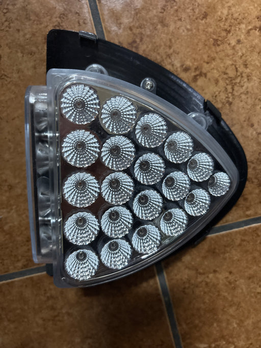 *MISSING CHROME BEZEL* Trux TLED-PSHC Clear Lens / Amber LED Turn Signal & Marker Light – Light Only (Bezel Not Included) – Open Package Discount - The New Vernon Truck Wash