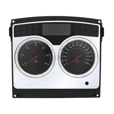 Stainless Speed / Tachometer Dash Panel Trim for 2006+ Kenworth W900, T800, & C500 - The New Vernon Truck Wash