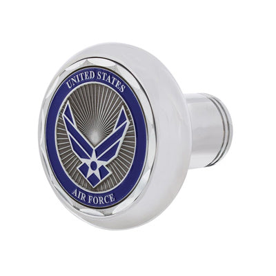 Air Force Deluxe MilitaryI Medallion Air Valve Knob - The New Vernon Truck Wash