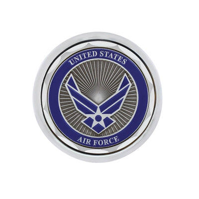 Air Force Deluxe MilitaryI Medallion Air Valve Knob - The New Vernon Truck Wash