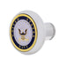 Navy Deluxe Military Medallion Air Valve Knob - The New Vernon Truck Wash