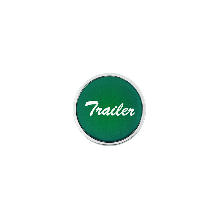 Aluminum Screw-On Air Valve Knob With Glossy Script Sticker