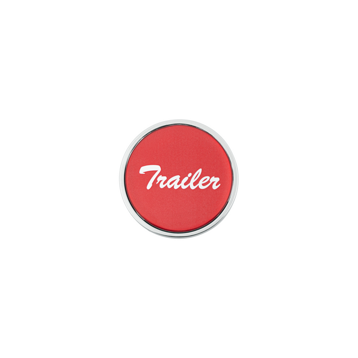 Aluminum Screw-On Air Valve Knob With Glossy Script Sticker