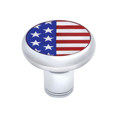 Deluxe Air Valve Knob with Flag - The New Vernon Truck Wash