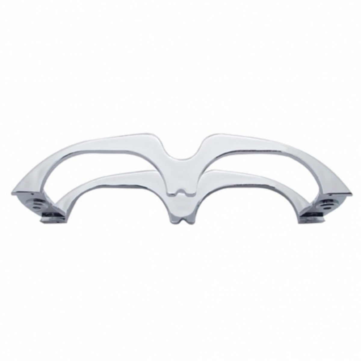 United Pacific- Chrome Turtle Back Lens Guard