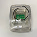 TRUX Marker Square Cab LED Light - Clear Lens - With Back View of Wires