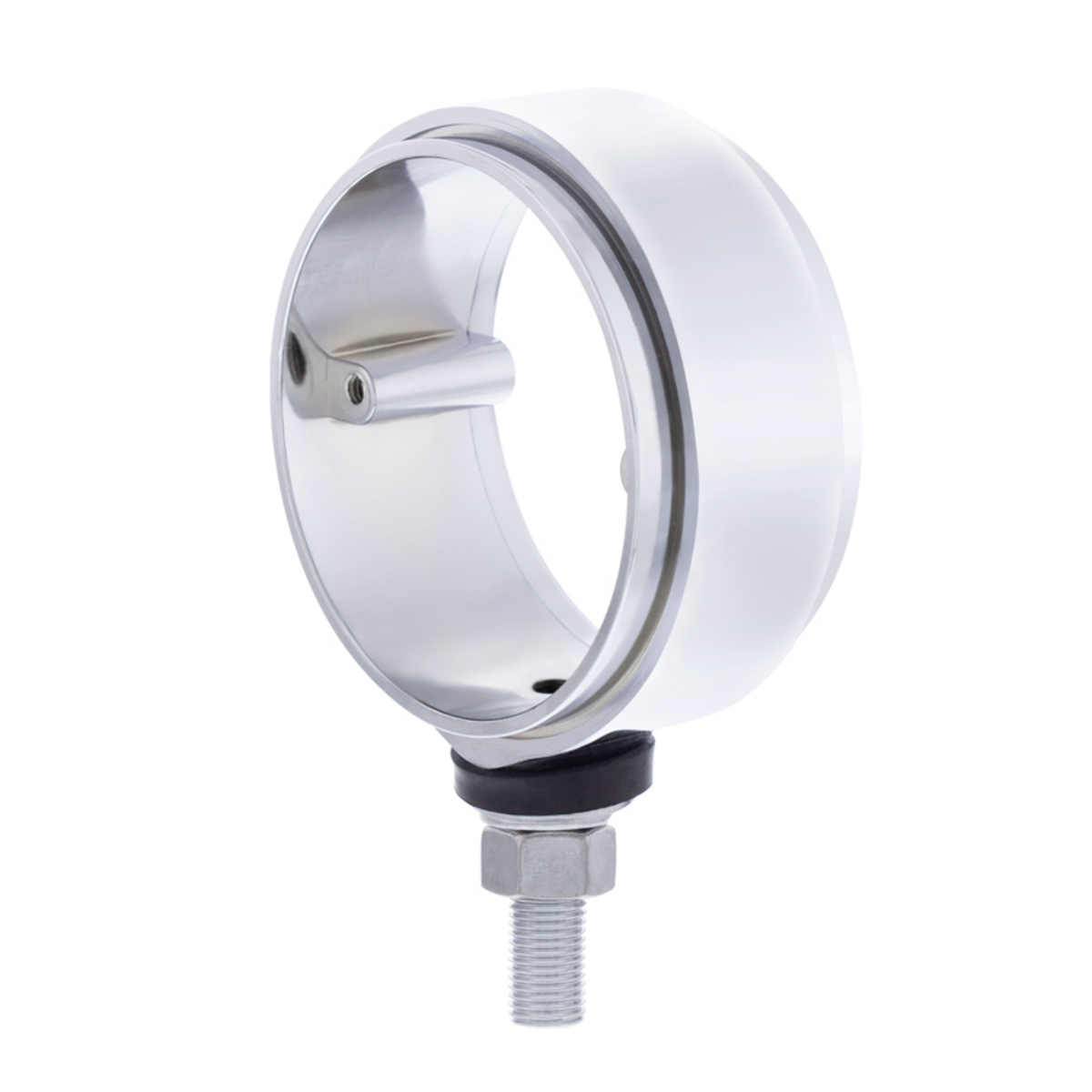 United Pacific-Chrome Die-Cast 3" Double Face Light Housing Only for LED