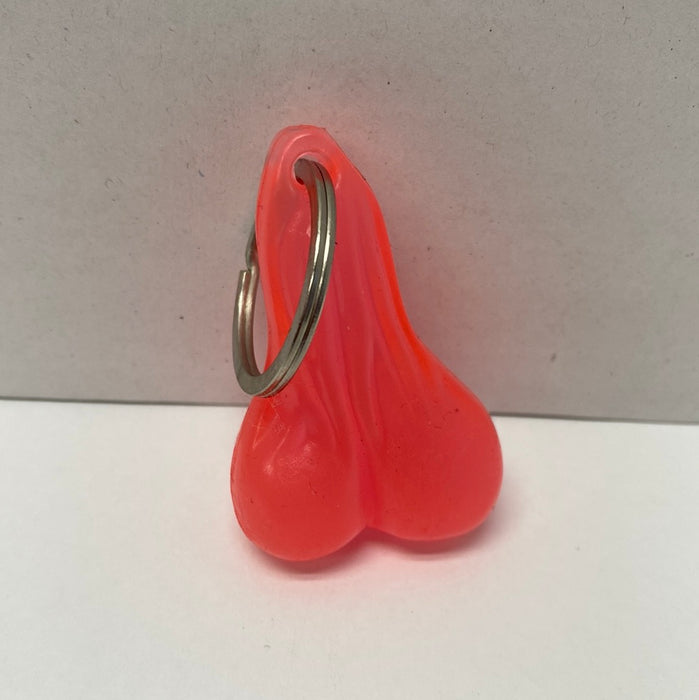 Small Plastic Balls Novelty Keychain