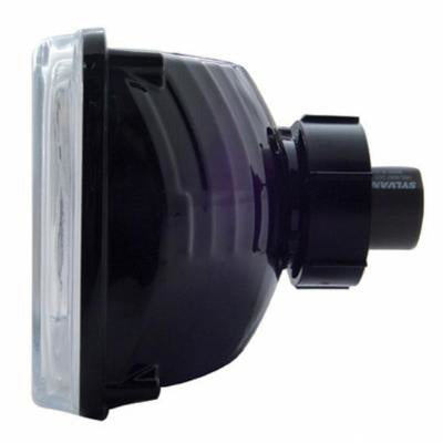 Ultralit - 4" X 6" Crystal Rectangular Headlight, Glass Lens - High & Low Beam - The New Vernon Truck Wash