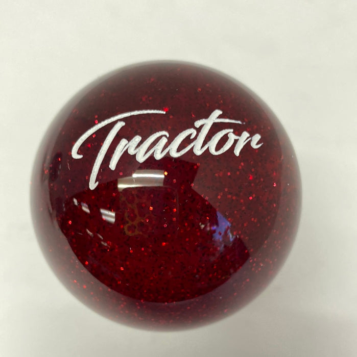 Pearl | Brake Knobs| Tractor and Trailer in White | Twisted Shifterz