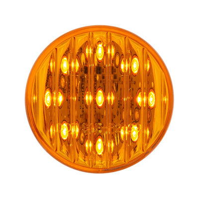 2 Inch Amber Round Clearance / Marker Light - The New Vernon Truck Wash