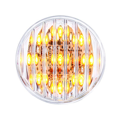 2 Inch Amber Round Clearance / Marker Light - The New Vernon Truck Wash