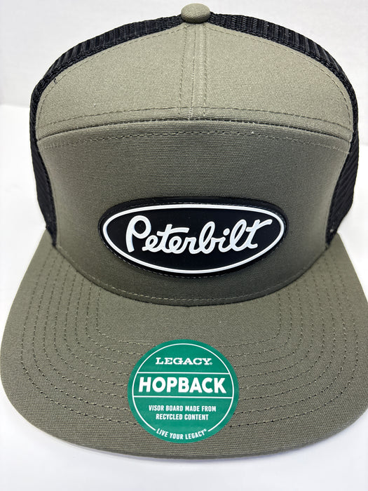 Peterbilt Flat Brim Snapback Hat - The New Vernon Truck Wash