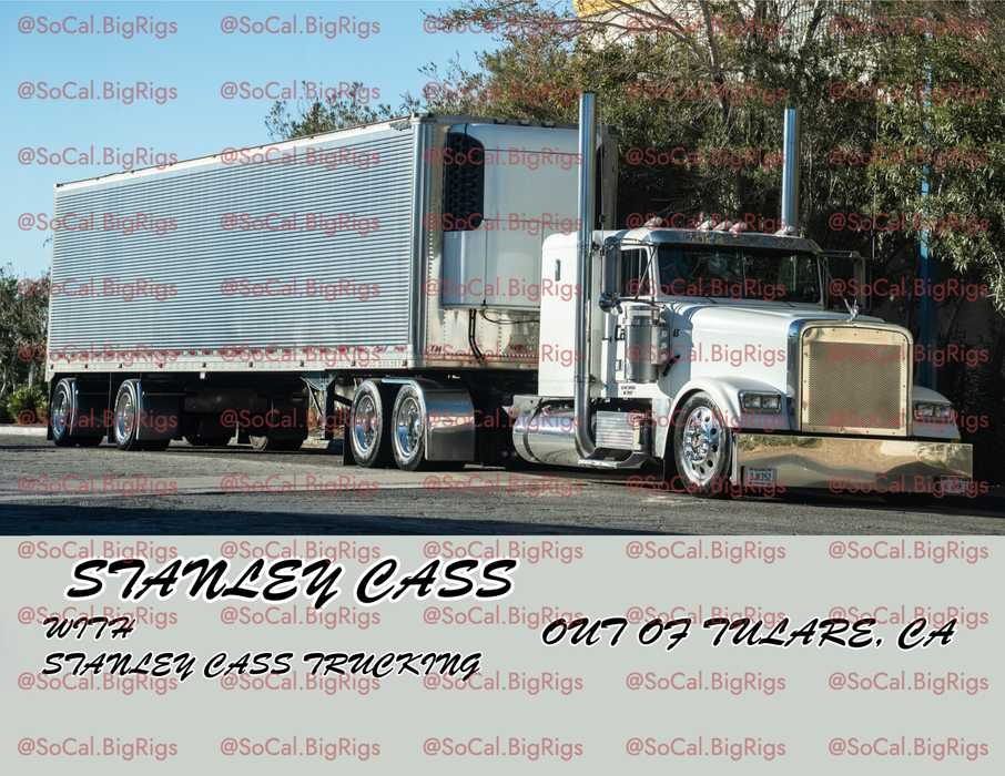 SoCalBigRigs 2026 Wall Calendar by Silas Parrish 12 Month Heavy Haul and Show Truck Edition