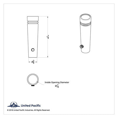 Toggle Switch Extension for Peterbilt with Blue Crystal - The New Vernon Truck Wash