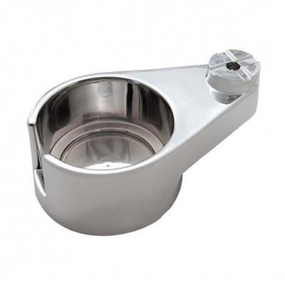 Chrome Plastic Cup Holder for 1986 & Up Freightliner Classic & FLD - The New Vernon Truck Wash