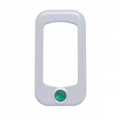 Rocker Switch Bezel for Peterbilt / Kenworth with Colored Crystal - The New Vernon Truck Wash