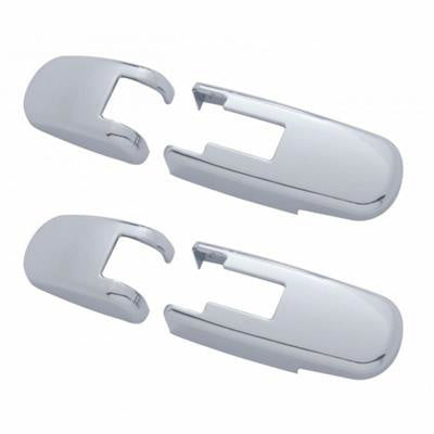 Chrome Hood Latch Cover Set for Kenworth T660 and Peterbilt 386 - The New Vernon Truck Wash
