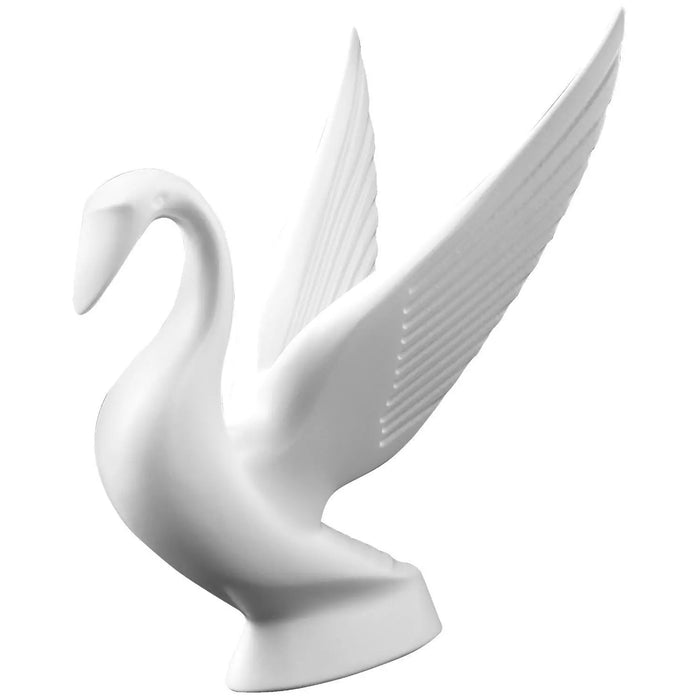 Grand General Matte White Swan Hood Ornament - The New Vernon Truck Wash