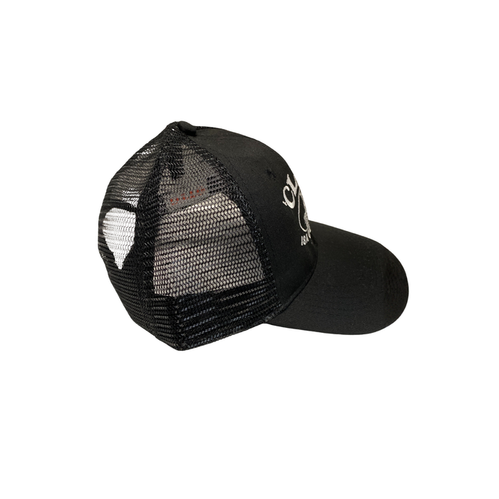 5 Panel Trucker Hat | Black | The New Vernon Truck Wash
