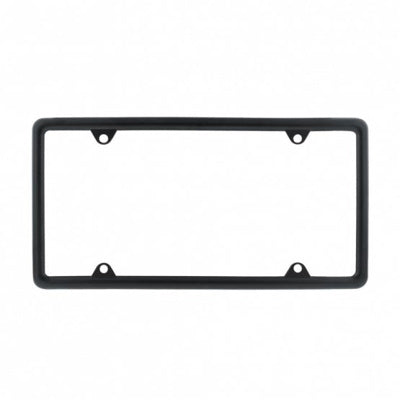 United Pacific Slim Black License Plate Frame - The New Vernon Truck Wash