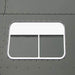 RoadWorks Stainless Steel 5" Chop Tops for Peterbilt 70” Side Sleeper Windows - The New Vernon Truck Wash