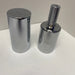 7-1/4" Chrome Plastic Tall Cylinder Thread On Lug Nut Cover - The New Vernon Truck Wash