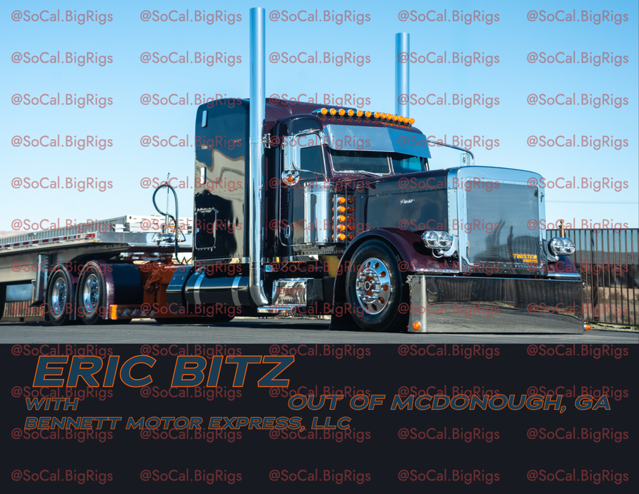 SoCalBigRigs 2026 Wall Calendar by Silas Parrish 12 Month Heavy Haul and Show Truck Edition