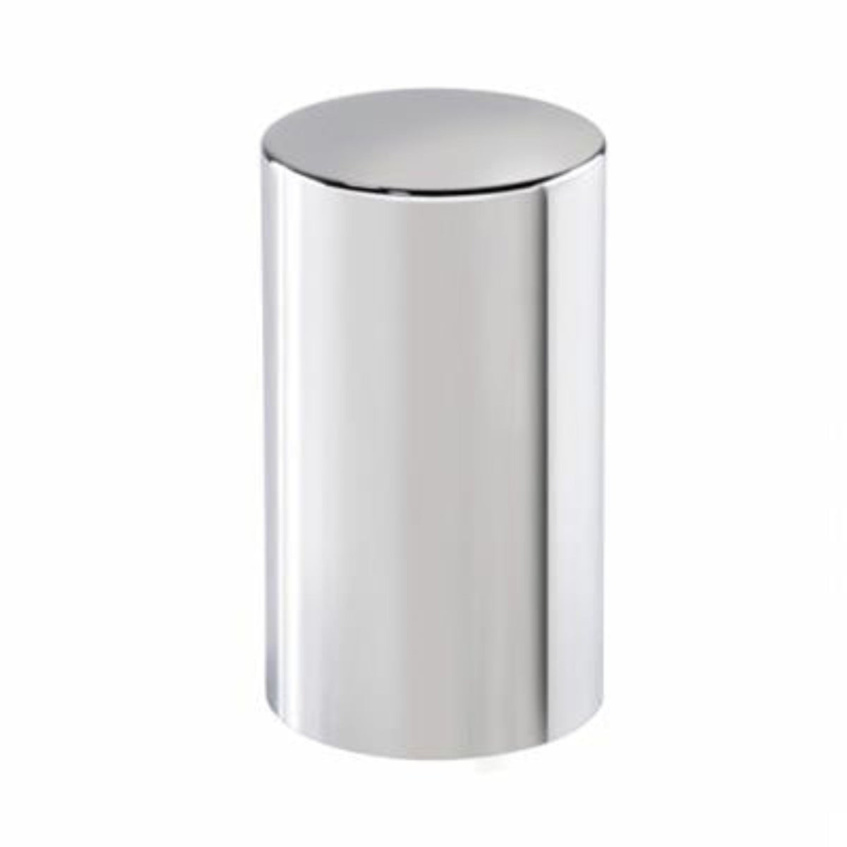 United Pacific - Chrome Plastic Tall Cylinder Thread-On Lug Nut Cover (33 mm Base) - The New Vernon Truck Wash