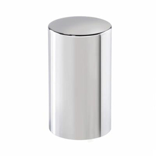 United Pacific - Chrome Plastic Tall Cylinder Thread-On Lug Nut Cover (33 mm Base) - The New Vernon Truck Wash