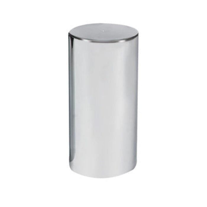 United Pacific - Chrome Plastic Tall Cylinder Thread-On Lug Nut Cover (33 mm Base) - The New Vernon Truck Wash