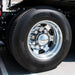 United Pacific - Chrome Plastic Tall Cylinder Thread-On Lug Nut Cover (33 mm Base) - The New Vernon Truck Wash