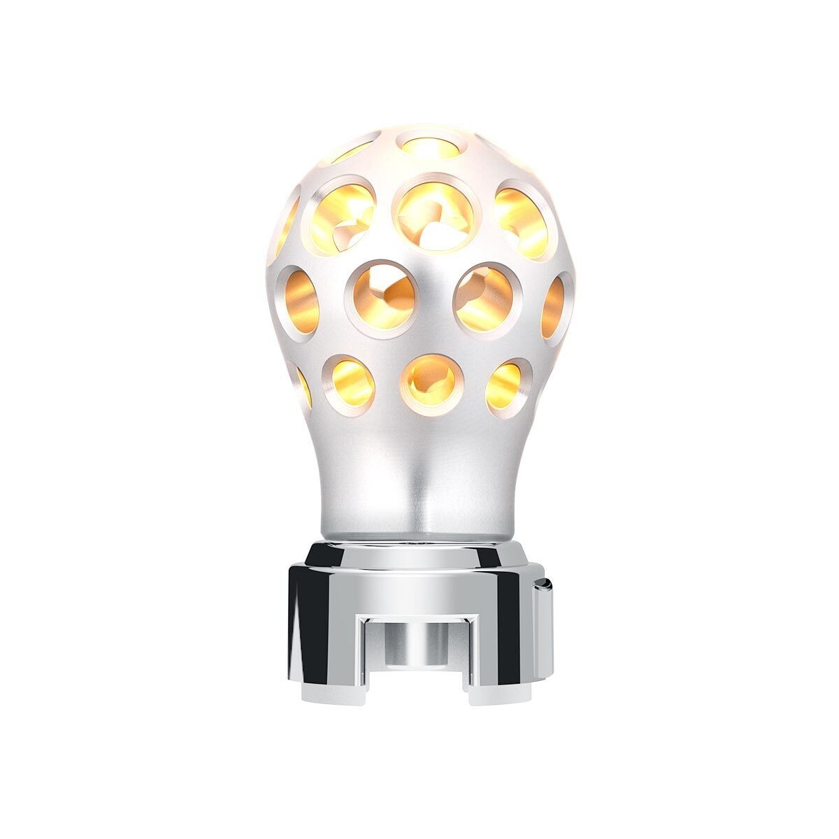 Anodized Phoenix Style Ball Gearshift Knob w/ LED