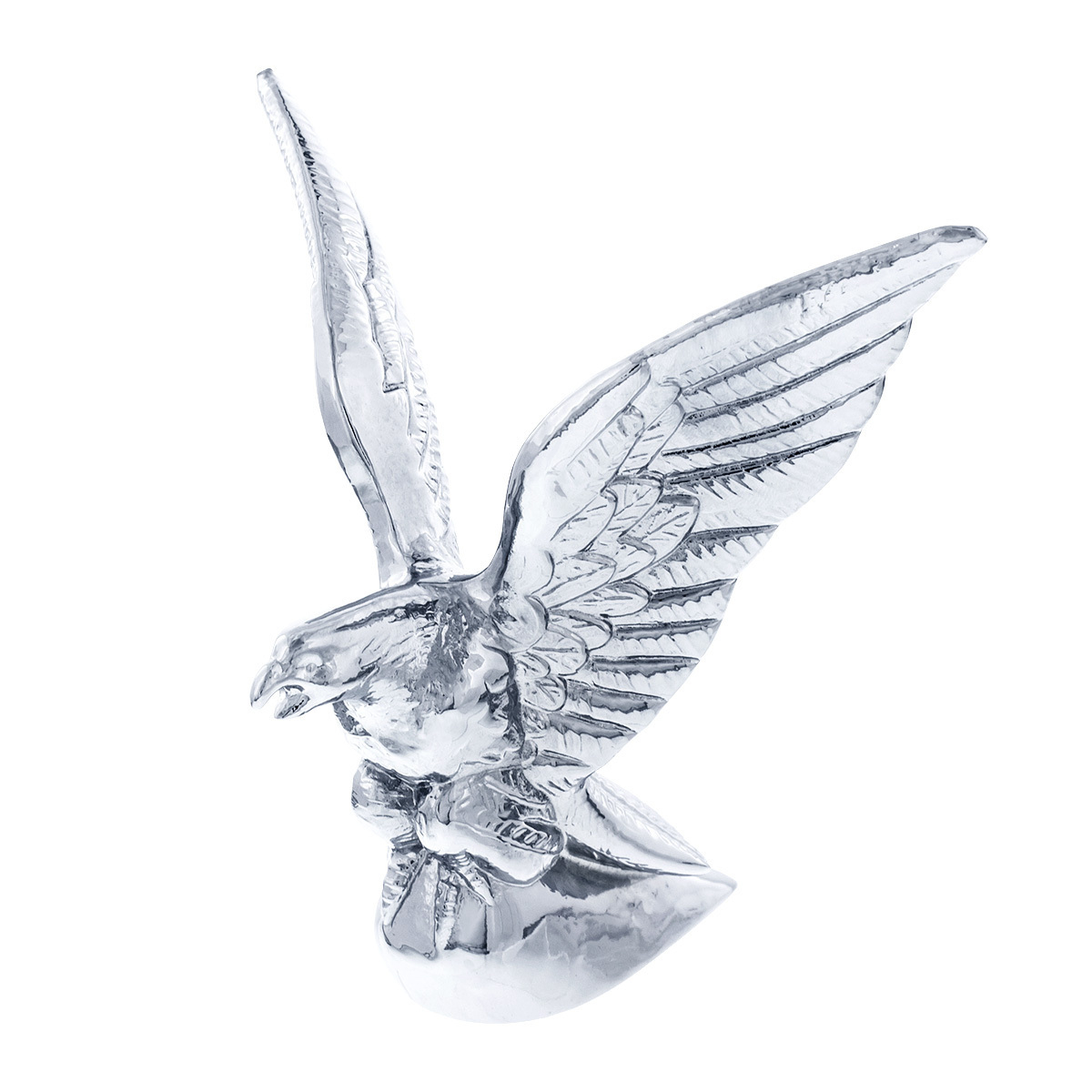United Pacific-Chrome Die-Cast American Eagle Hood Ornament
