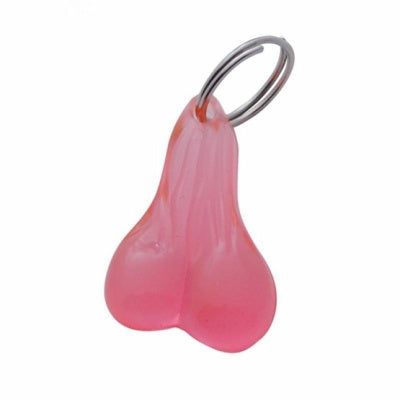 Small Plastic Balls Novelty Keychain