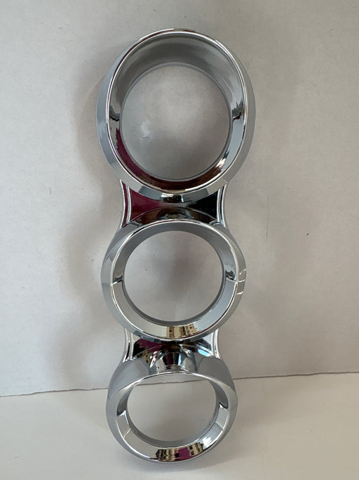 National Truck Parts – Kenworth Triple Gauge Cover Chrome 2006+ - The New Vernon Truck Wash