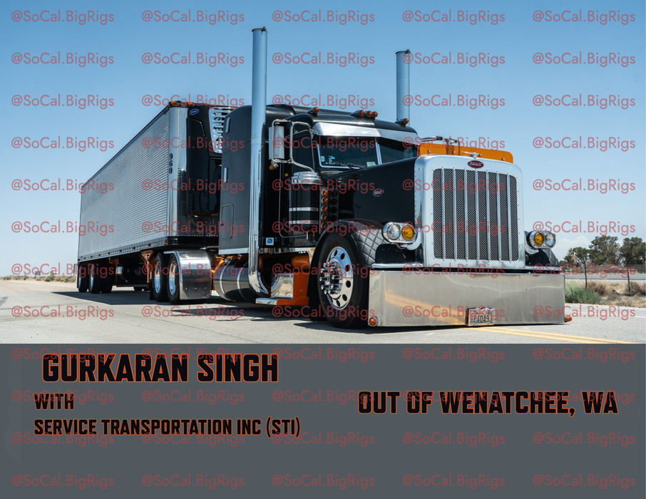 SoCalBigRigs 2026 Wall Calendar by Silas Parrish 12 Month Heavy Haul and Show Truck Edition