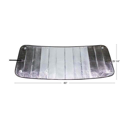 Windshield Sunshade for 2008-2017 Freightliner Cascadia - The New Vernon Truck Wash