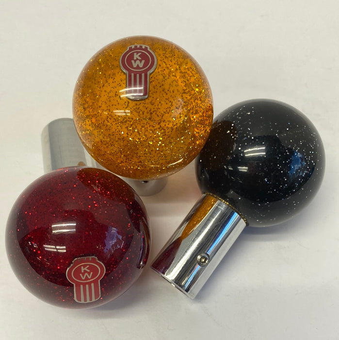 Twisted Shifterz Glitter Kenworth Brake Knob