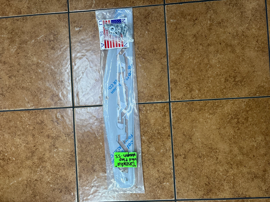 Cascadia Stainless Steel Mud Flap Weights – Pair (Laser-Cut Logo, Made in USA) - The New Vernon Truck Wash