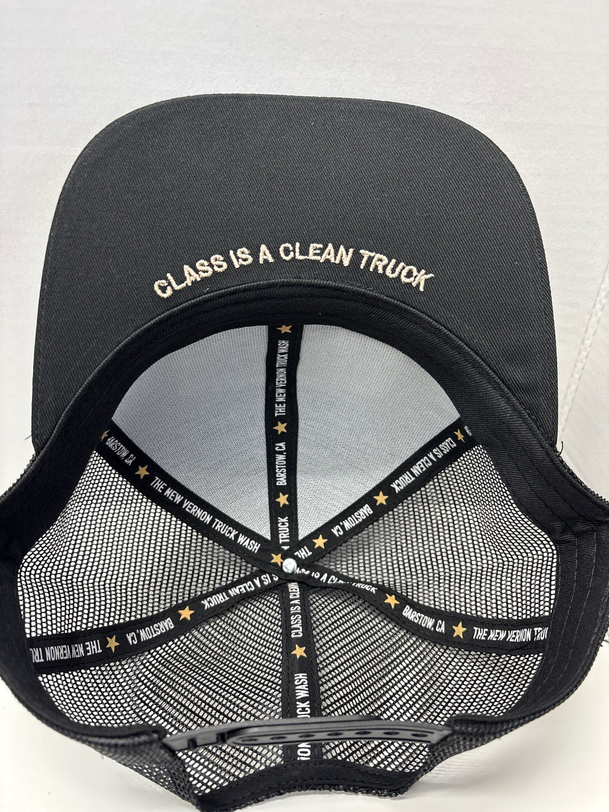 New Vernon Truckl Wash -Logo- Trucker Hat