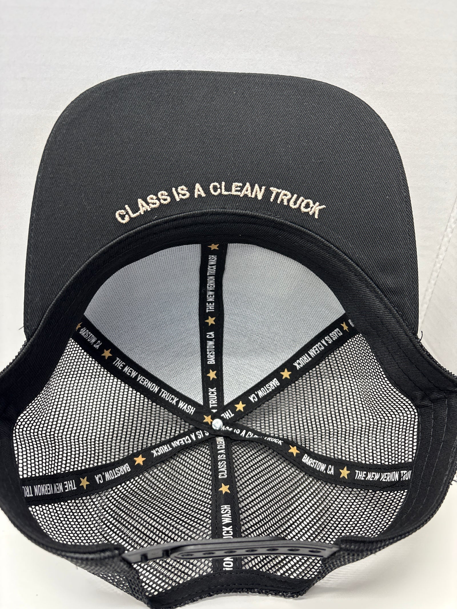 New Vernon Truckl Wash -Logo- Trucker Hat