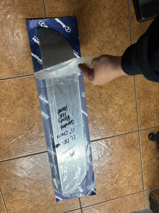 RoadWorks 28130/SAND – 5" Freightliner Cascadia Top of Door Trim (Sanded & Ready for Paint) – Open Package Discount - The New Vernon Truck Wash